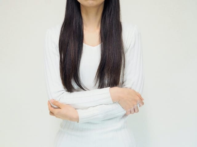 冷え性な女性