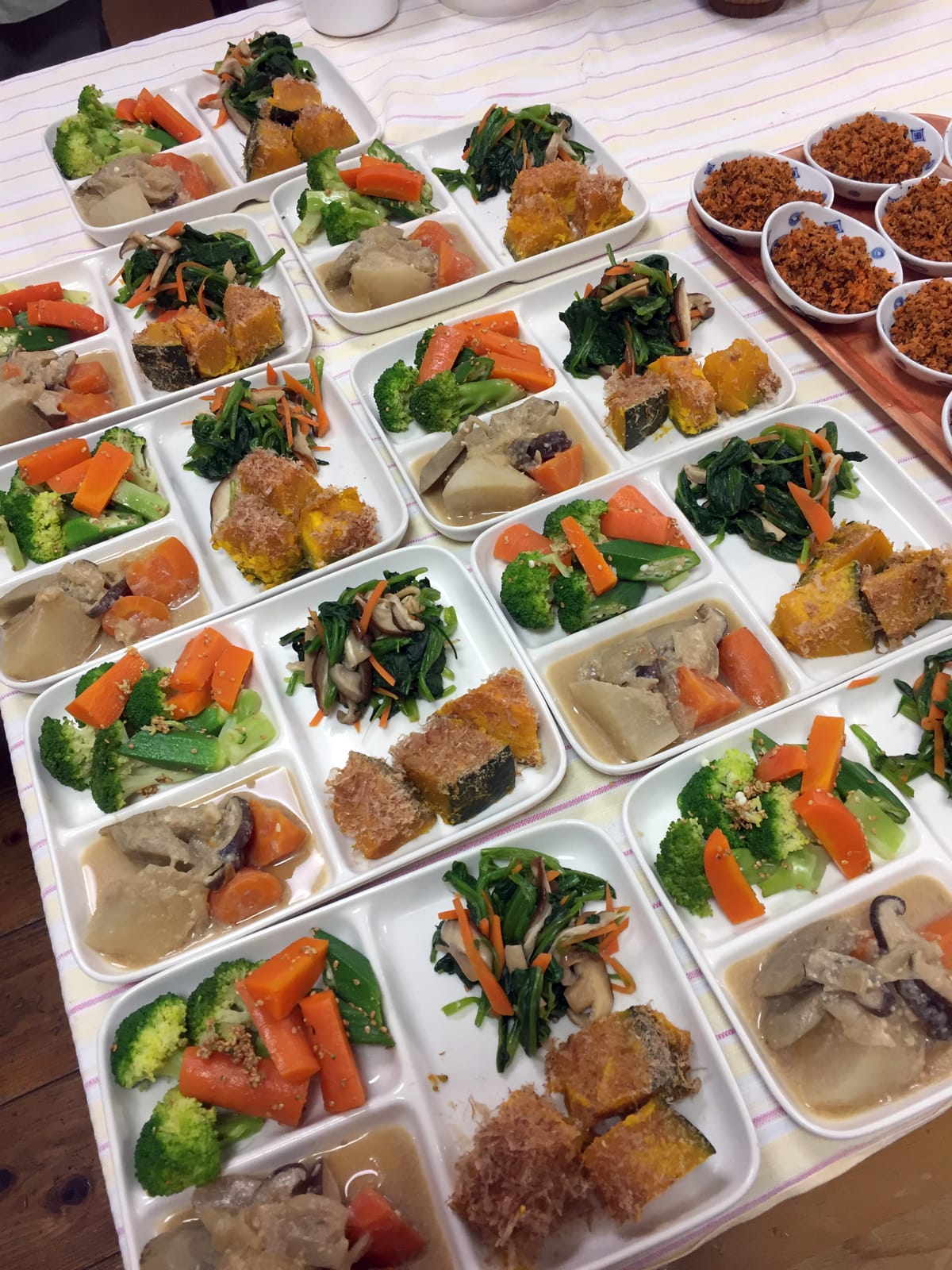 デトックスコースの食事例