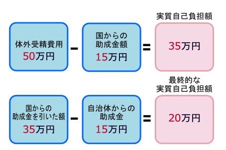 助成金実質負担額