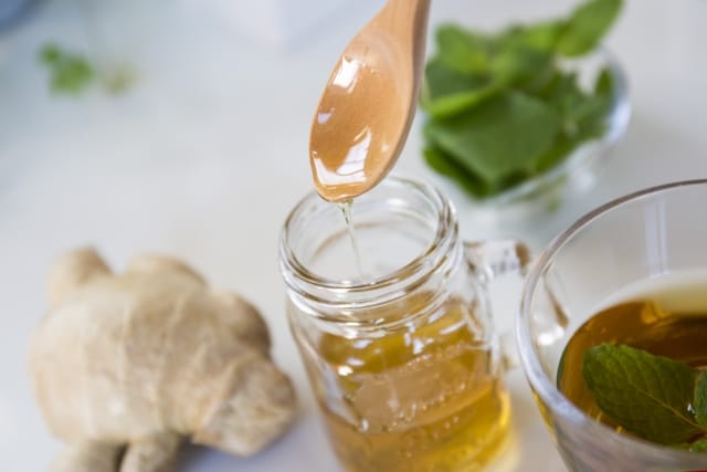 はちみつと生姜